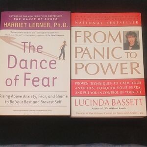 The Dance of Fear and From Panic to Power Books Set of 2